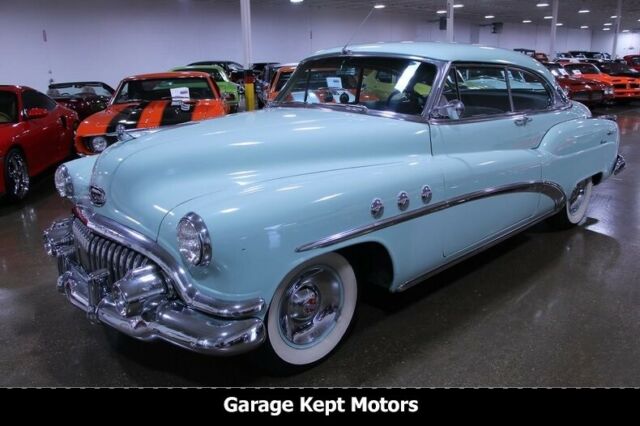 1952 buick super riviera model 56r barton gray coupe 263ci 8-cylinder 50231 mile