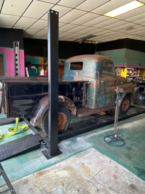 1950 dodge pickup pickup green rwd manual