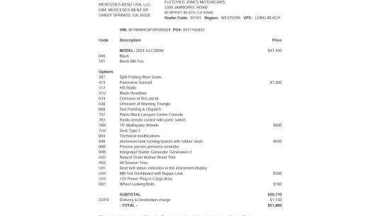2024 Mercedes-Benz GLC