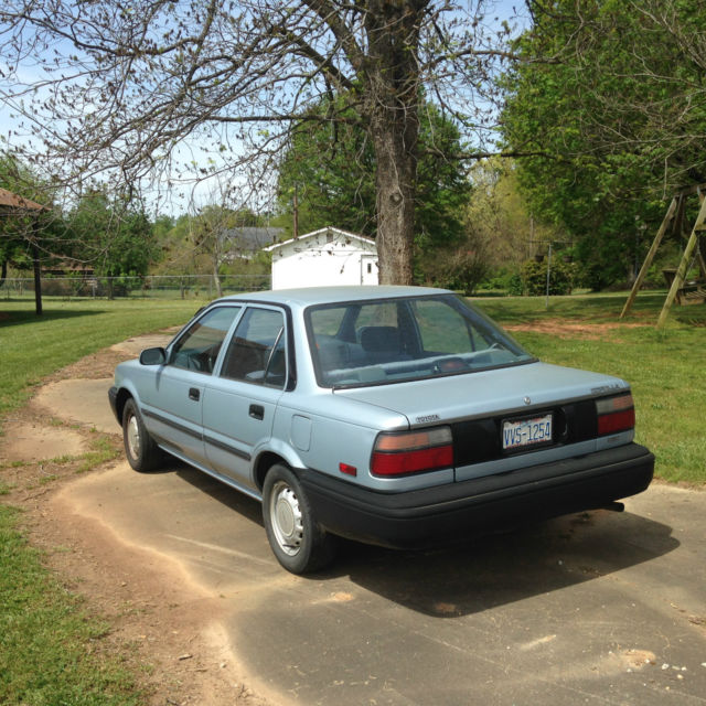 classic 1989 toyota corolla