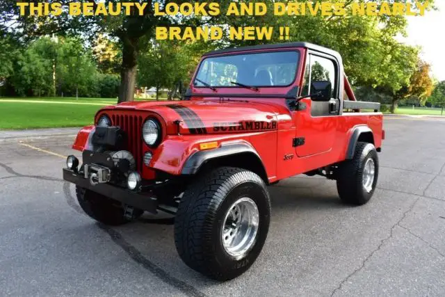 stunning frame-off restored 1982 jeep cj8 scrambler 4x4