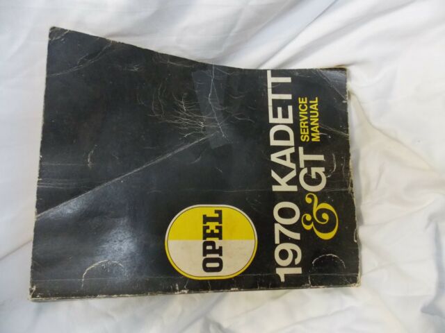 opel kadett service manual 1970