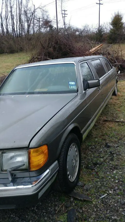 mercedes 560 sel limousine limo