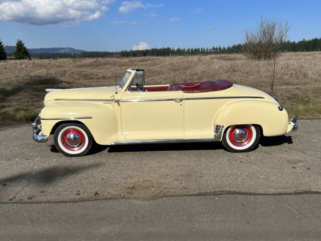 1947 plymouth special deluxe convertible p15 overdrive aluminum head fenton 47