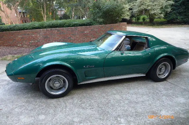1975 chevrolet corvette coupe t- top 4 speed