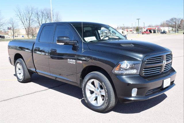 2016 ram ram pickup 1500 sport 4x4 sport 4dr quad cab 6.3 ft. sb pickup for sale in sioux falls, south dakota