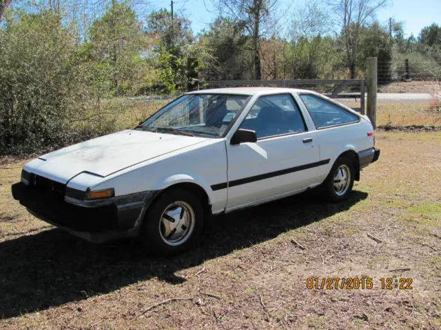 single owner 1984 corolla sr5 liftback