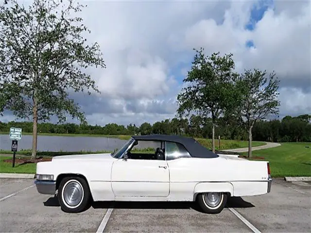 1969 cadillac deville convertible 472 no reserve power top runs drives great car