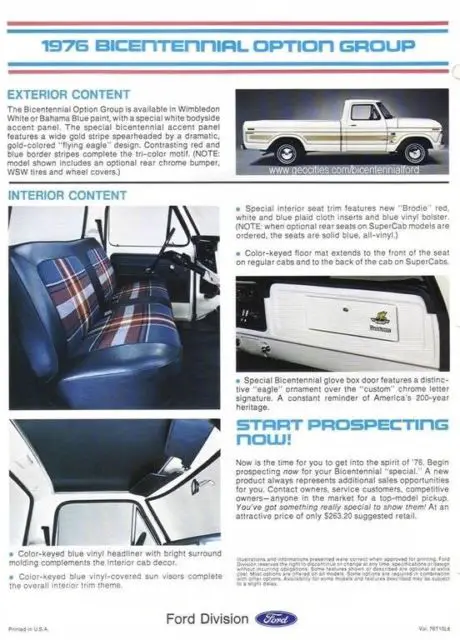 1976 ford f-150 bicentennial survivor