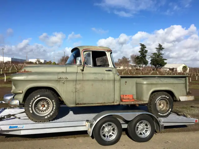 1957 gmc big window v8 pickup, california truck, hot rod