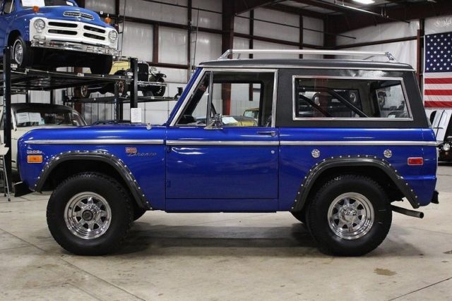 1970 ford bronco 28272 miles blue suv 302 v8 manual