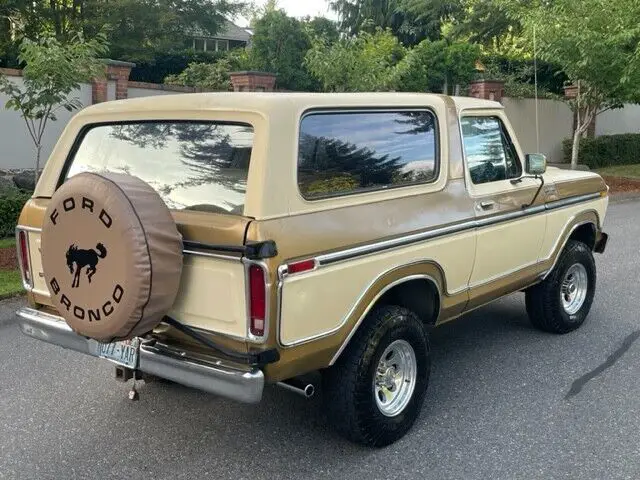 1979 ford bronco xlt 4x4 automatic ranger xlt worldwide no reserve auction