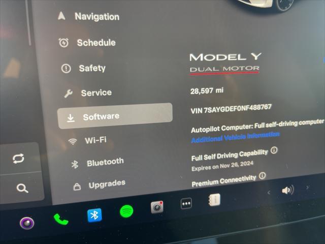 2022 tesla model y performance dual motor all-wheel drive