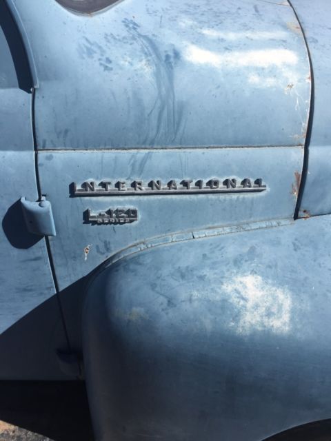 international pickup l-120 silver diamond 220 motor