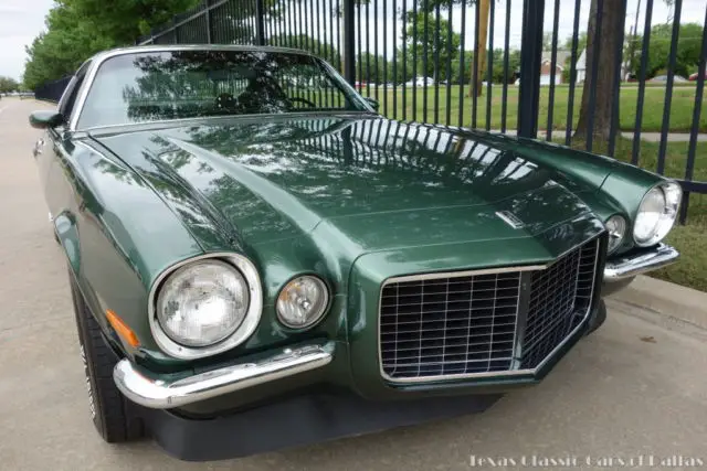 1970 1/2 chevy camaro rs/ss 300hp super sport / rally sport split bumper