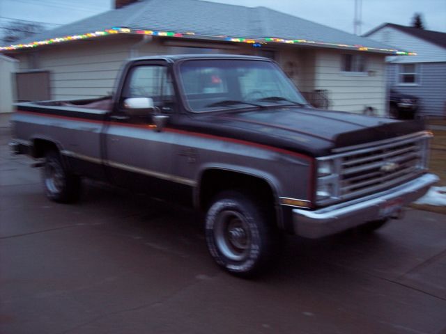 1986 chevrolet silverado k10 4x4