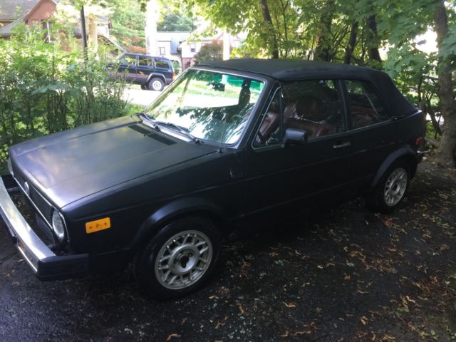 1980 volkswagen rabbit convertible - no reserve auction!