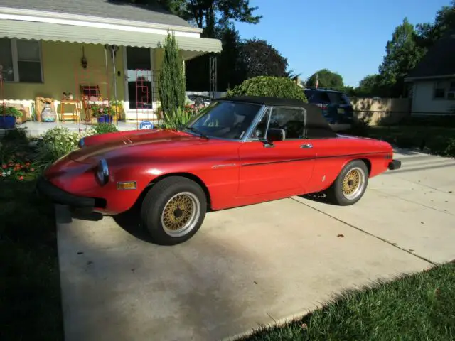1979 alfa romeo spider veloce convertible