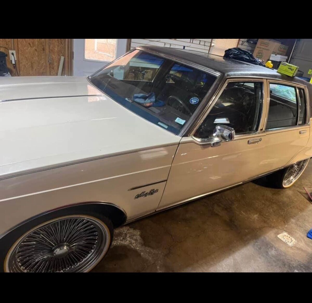 1983 oldsmobile 98 sedan white regency