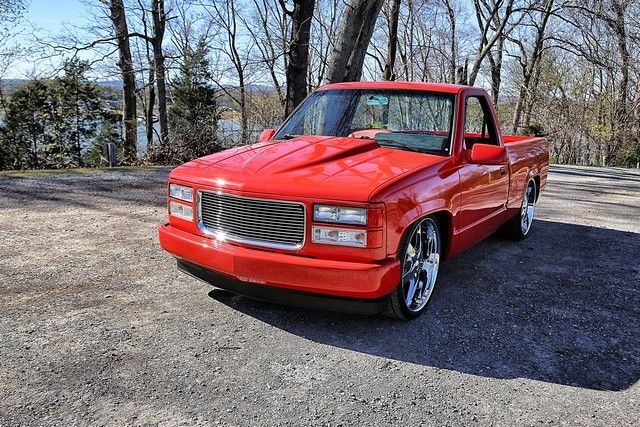 1990 gmc sierra 1500 custom resto mod pickup truck