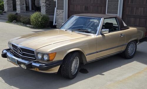 1987 mercedes benz sl560 convertible