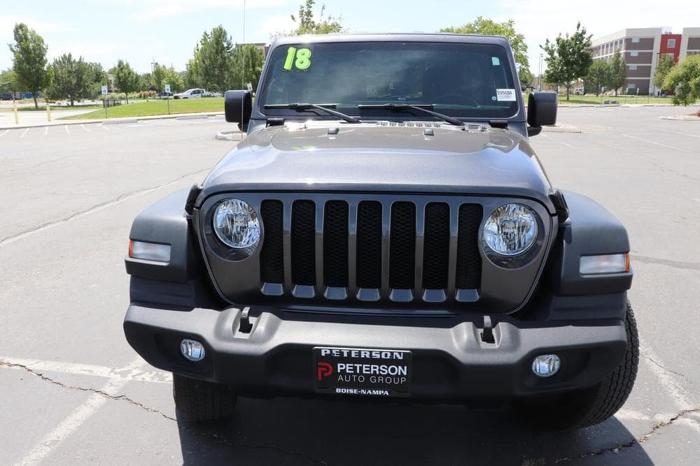 certified 2018 jeep wrangler 4wd unlimited sport nampa, id 83687 for sale in nampa, idaho
