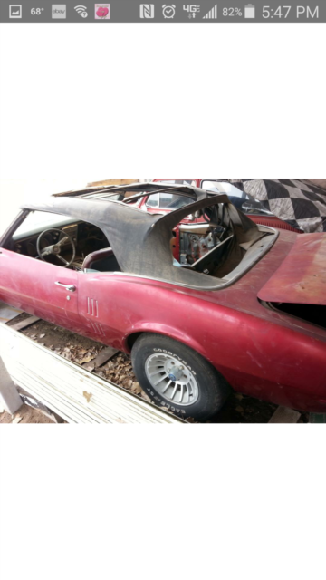 1968 pontiac firebird convertible (project)