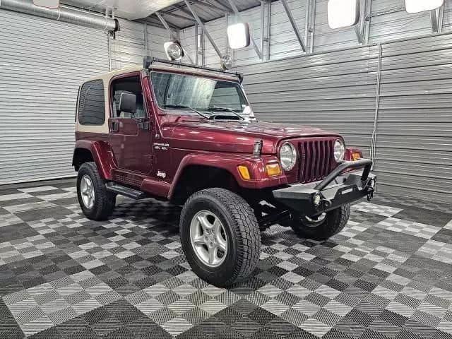 2001 jeep wrangler sahara 2dr 4x4 in carrolltowne, maryland