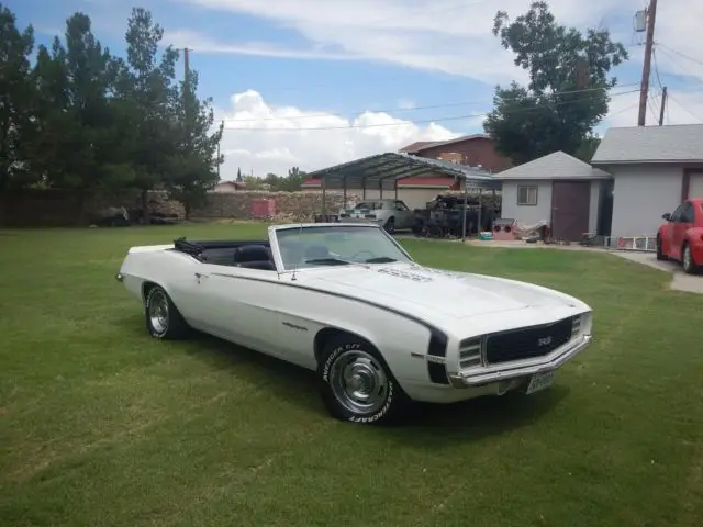 1969 camaro rally sport convertible x11 307 automatic west texas barn find rs
