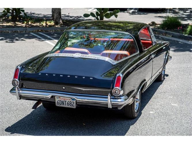 1965 plymouth cuda in laguna beach, california