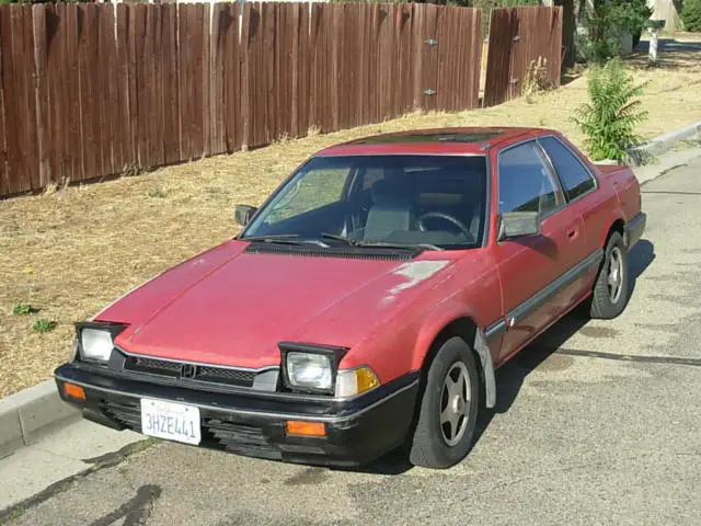 1983 honda prelude 5 speed solid body, rare early 2nd edition survivor runs good