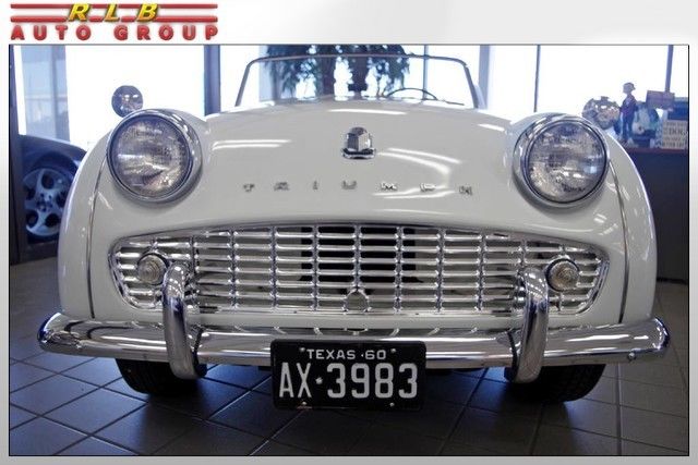 1960 triumph tr3 convertible total restoration a must see!