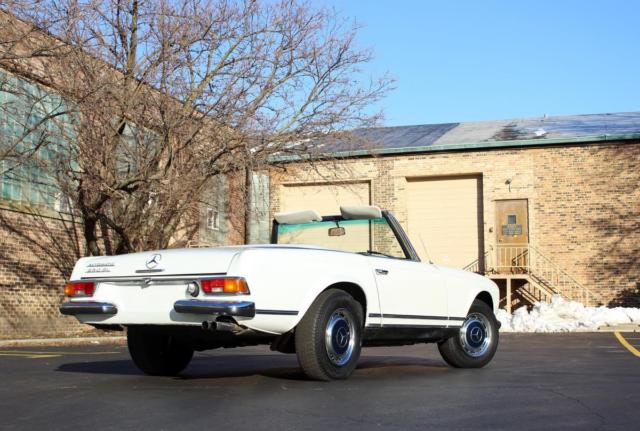 1967 mercedes benz 250sl 98k miles, receipts,video