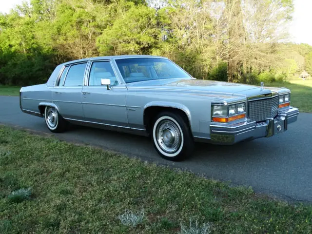 1981 cadillac fleetwood brougham sedan 4-door 6.0l
