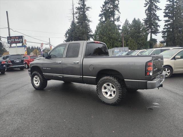2002 dodge ram 1500 slt quad cab