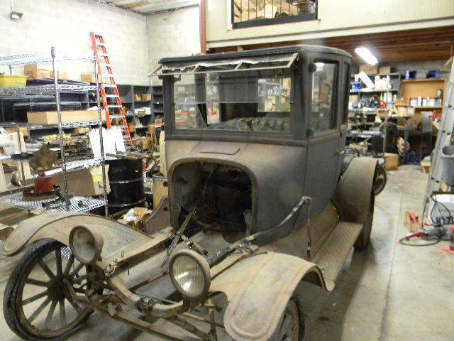 1924 model t ford coupe original interior for samples very nice rust free body