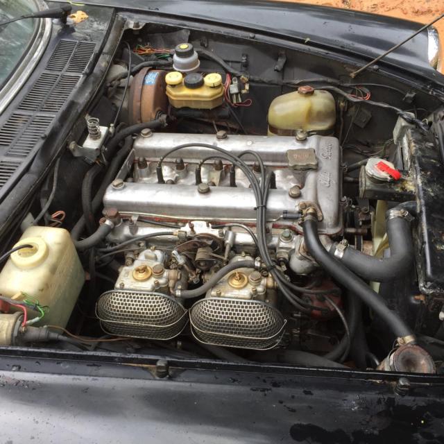 dual webers 1978 alfa romeo spider veloce convertible 2-door 2.0l