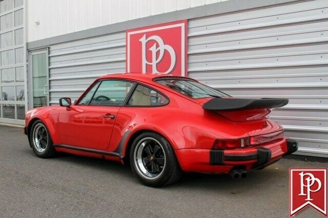 1986 porsche 911 turbo 41017 miles guards red