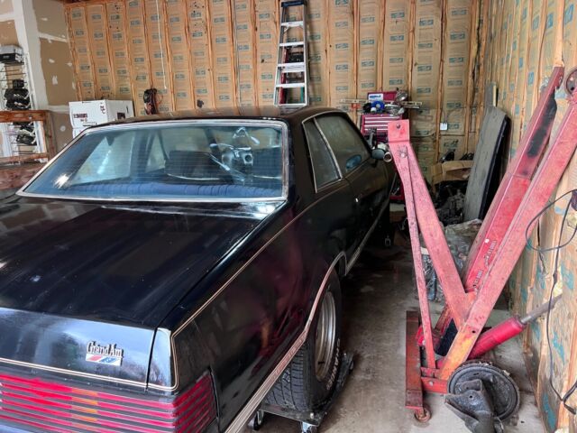 1980 pontiac grand am coupe black rwd automatic black