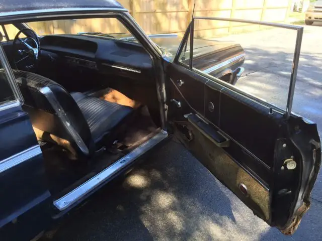 1964 impala ss survivor matching numbers, barn find interior buckets console
