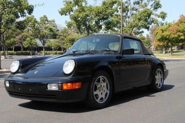 1990 carrera 4 cabriolet, 34,700 original miles, one owner california car