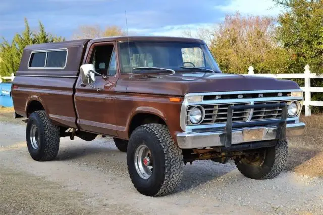 1975 ford f-250 highboy 4wd, 1-owner survivor, no reserve, f100