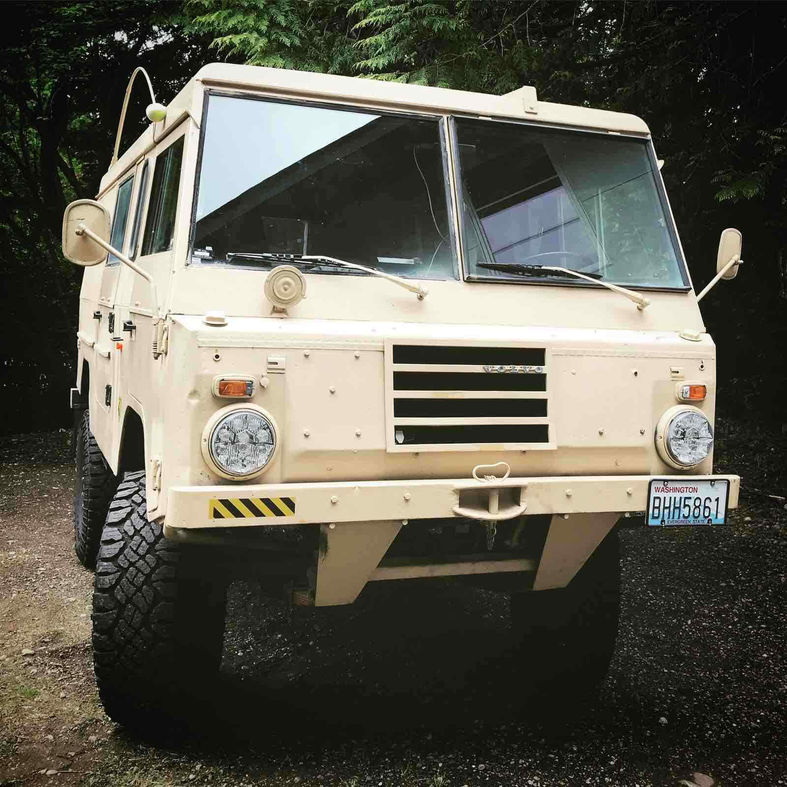1975 volvo tgb11 van brown 4wd manual