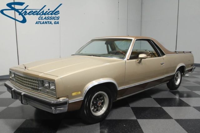 1985 chevrolet el camino conquista 86168 miles light brown pickup truck 305 v8 a