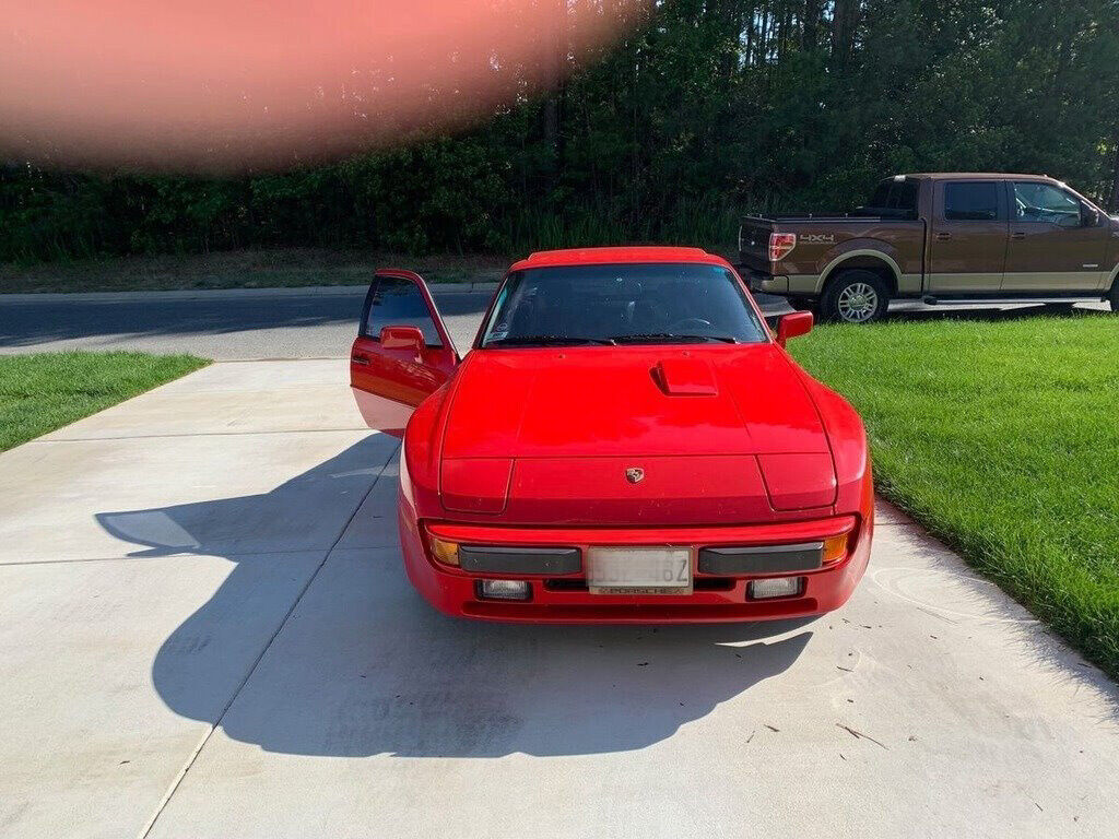 1986 porsche 2.5l i4 8v manual rwd certificate of authenticity leather