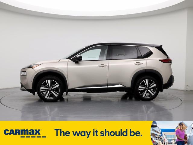 2021 nissan rogue platinum