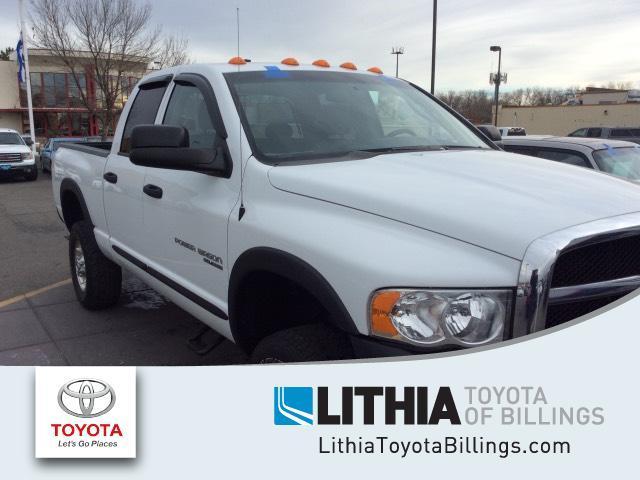 2005 dodge ram pickup 2500 st 4dr quad cab st 4wd sb for sale in billings, montana