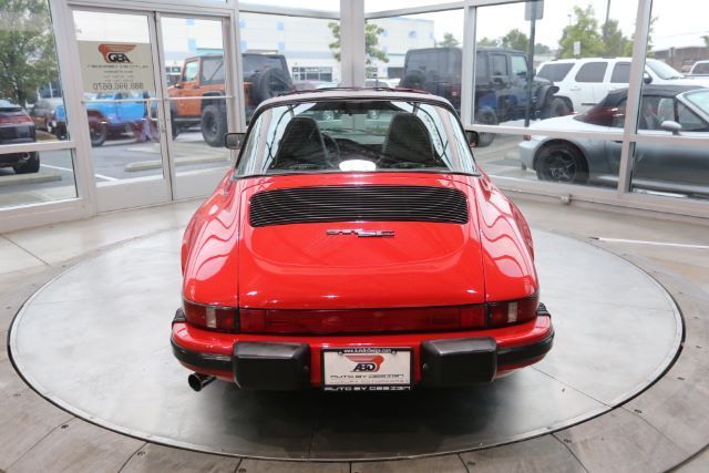 1980 porsche 911 sc targa red