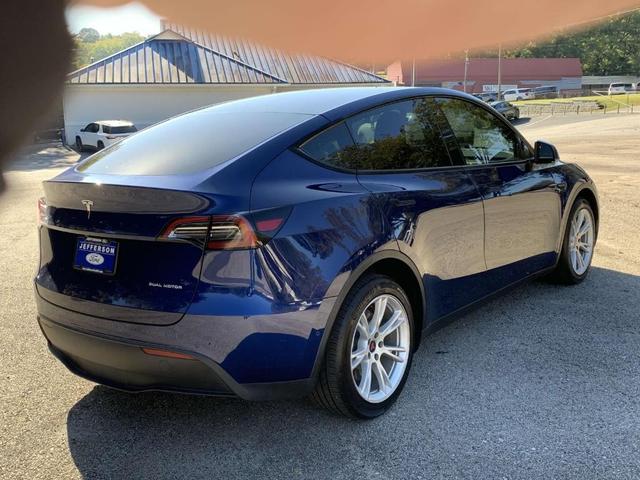 2021 tesla model y long range