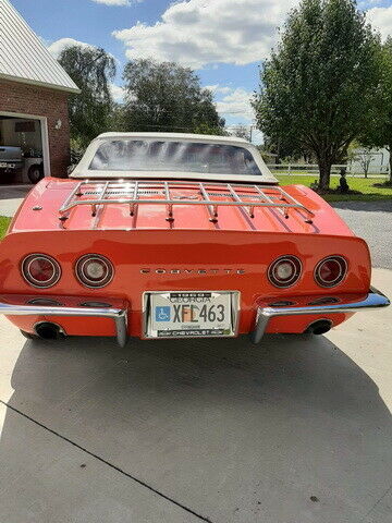 1969 chevrolet corvette stingray convertible matching numbers